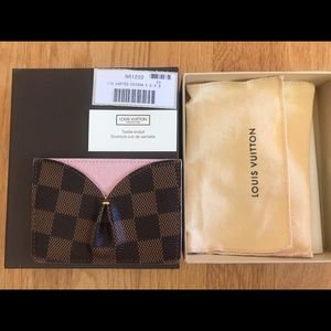 Louis Vuitton Damier Ebene Caissa Card Holder